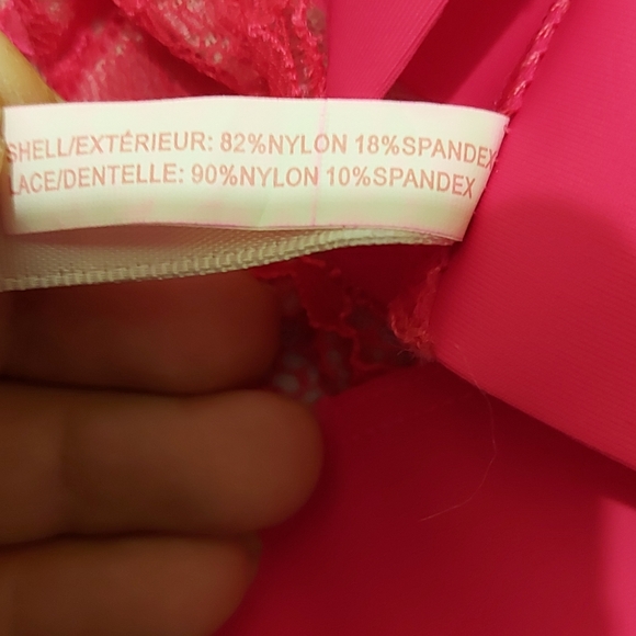 NWOT Rose + Vine Coral Lace Bralette - Picture 6 of 6